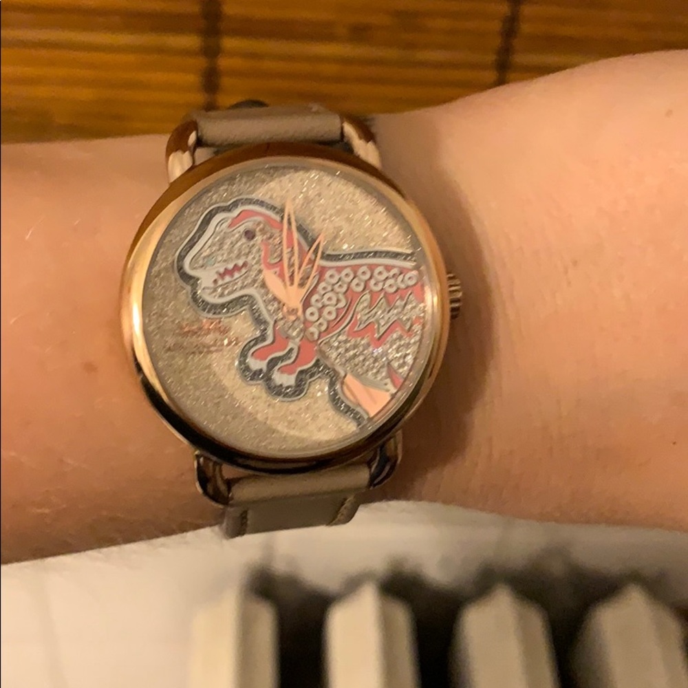 Coach watch - dinosaur